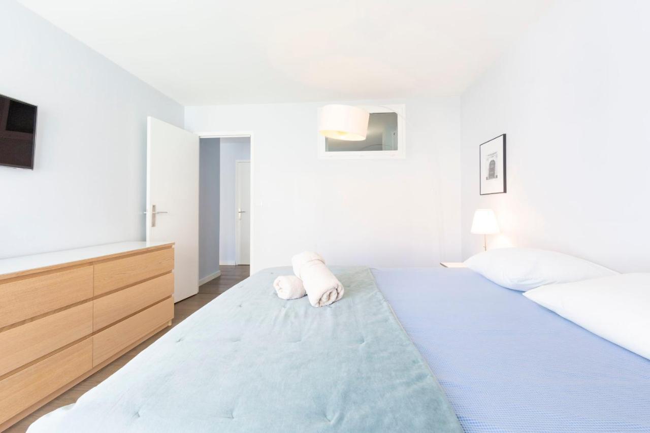 Modern Apartment 2 Bedrooms Quiet Terrace In A Palm Beach Area, 30 Meters From Seaside Cannes Buitenkant foto